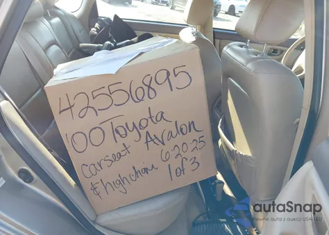 2000 Toyota Avalon Xls из США, поврежденный, VIN 4T1BF28B7YU032629